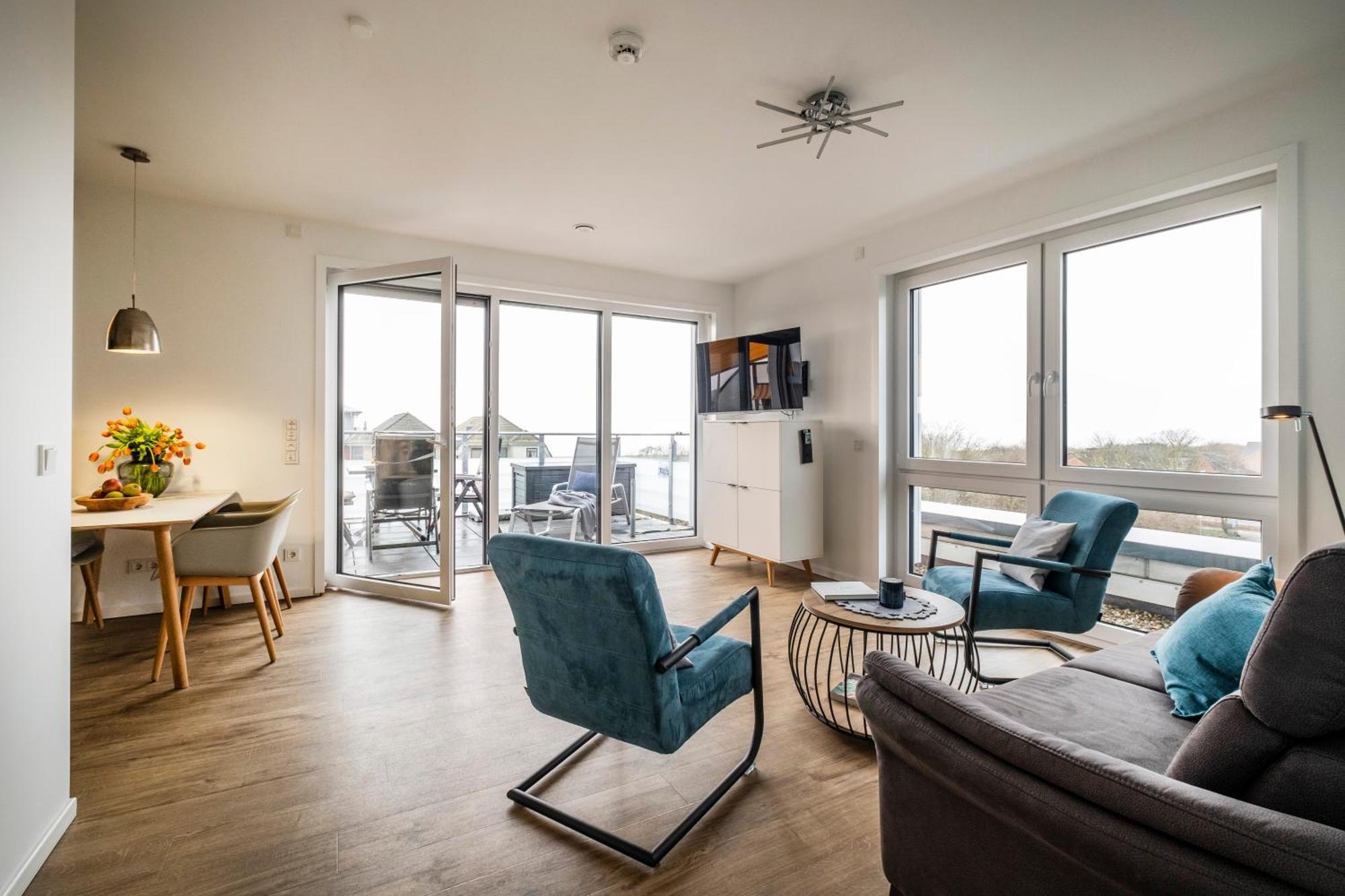 5 Sterne Penthouse Strandsuite Büsum Esterno foto